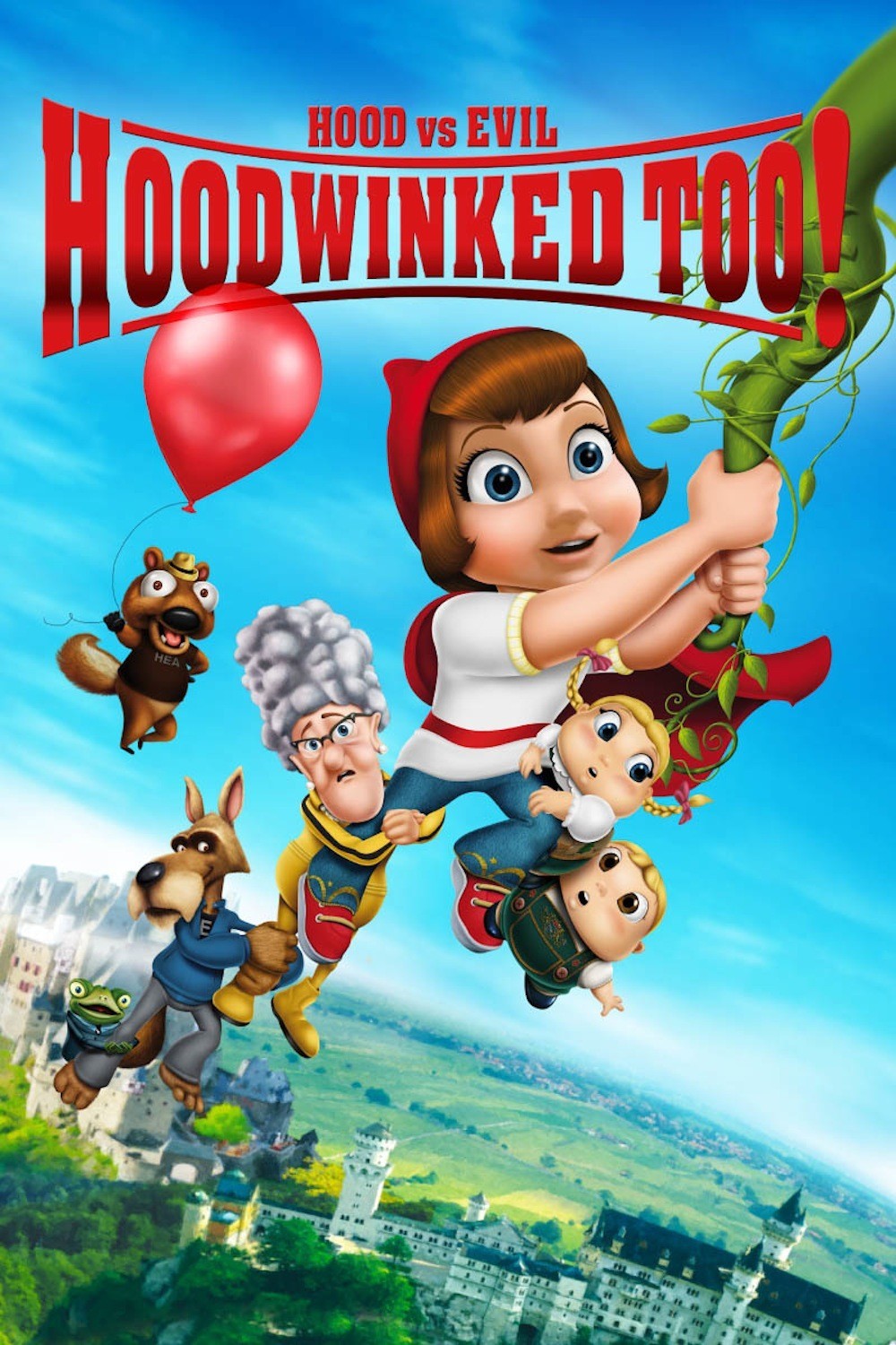 دانلود دوبله فارسی انیمیشن شنل قرمزی 2 Hoodwinked Too! Hood vs. Evil 2011