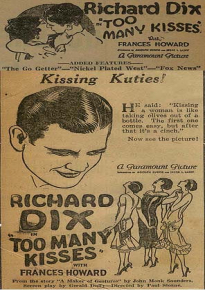 دانلود فیلم Too Many Kisses 1925